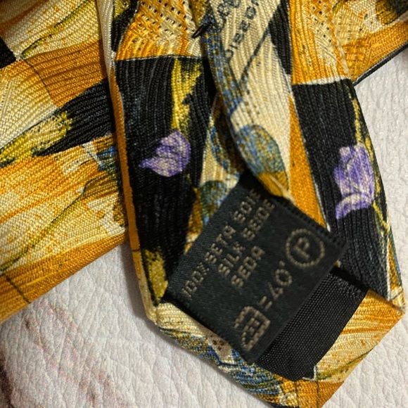 ERMENEGILDO ZEGNA Men's 100% Silk Necktie ITALY - Picture 5 of 6